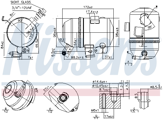 Nissens Airco droger/filter 95520