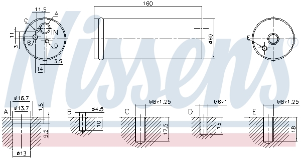 Nissens Airco droger/filter 95524