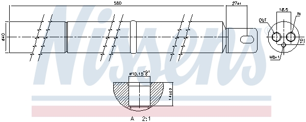 Nissens Airco droger/filter 95531