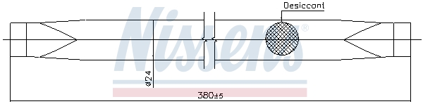 Nissens Airco droger/filter 95573