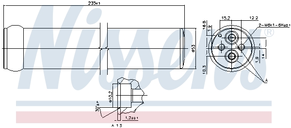 Nissens Airco droger/filter 95587