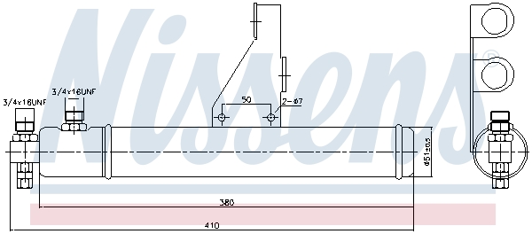 Nissens Airco droger/filter 95606