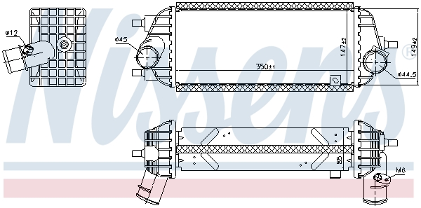 Nissens Interkoeler 961442