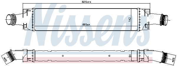 Nissens Interkoeler 961466