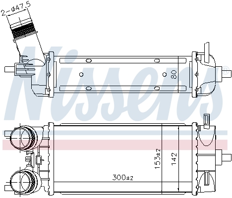 Nissens Interkoeler 961483