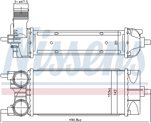 Nissens Interkoeler 961485