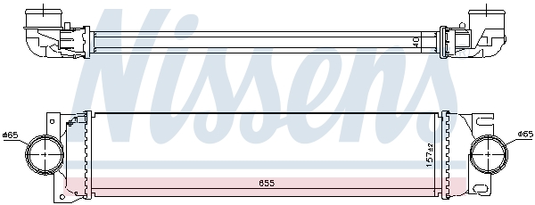 Nissens Interkoeler 961505