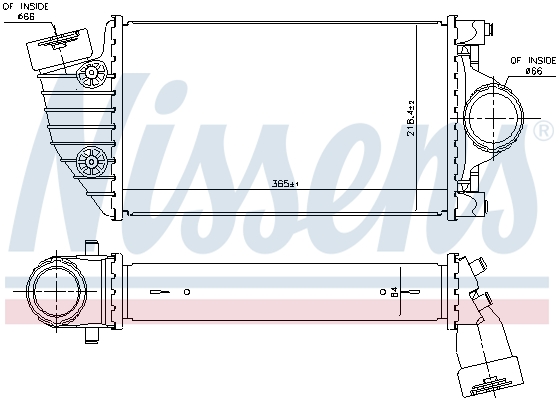 Nissens Interkoeler 96174