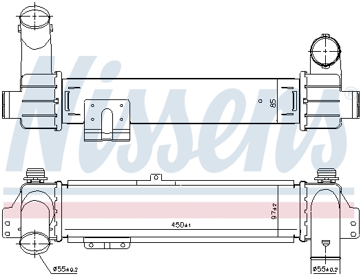 Nissens Interkoeler 96215