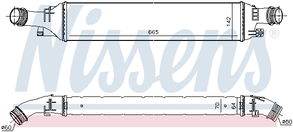 Nissens Interkoeler 96298
