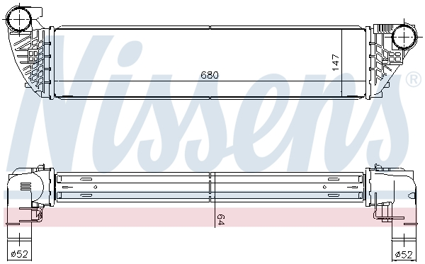 Nissens Interkoeler 96418