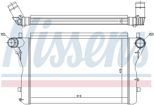 Nissens Interkoeler 96420