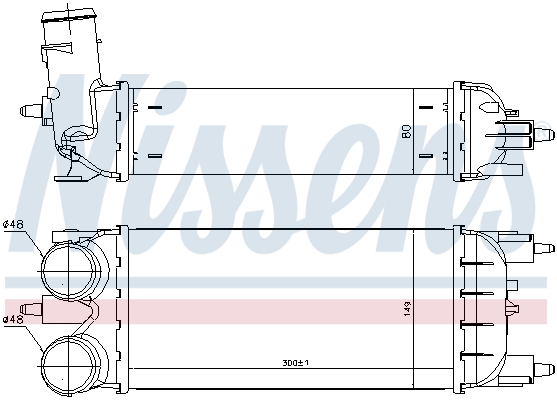 Nissens Interkoeler 96437