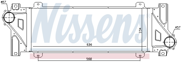 Interkoeler Nissens 96448