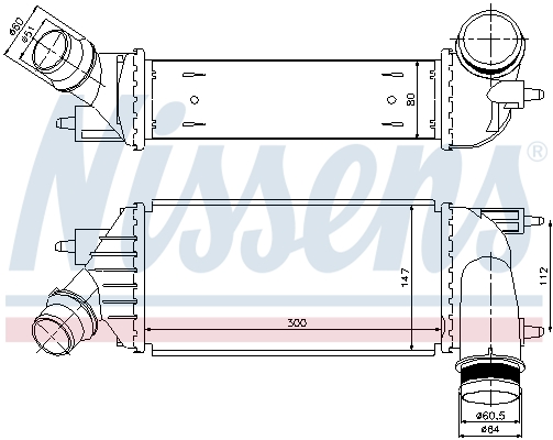 Nissens Interkoeler 96467