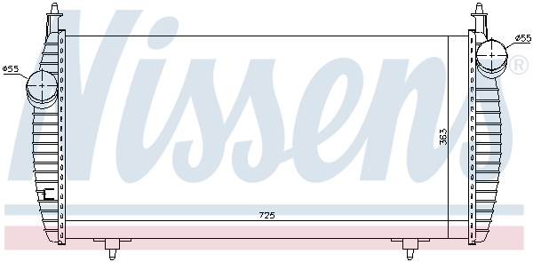 Nissens Interkoeler 96510