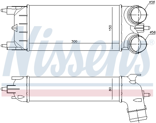 Nissens Interkoeler 96511