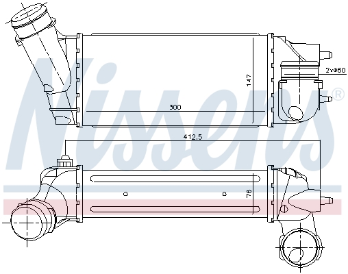 Nissens Interkoeler 96518