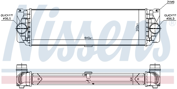 Nissens Interkoeler 96526