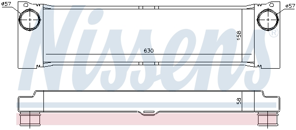 Nissens Interkoeler 96531