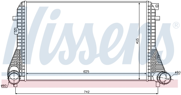 Nissens Interkoeler 96542