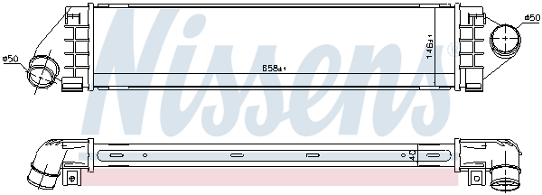 Nissens Interkoeler 96560