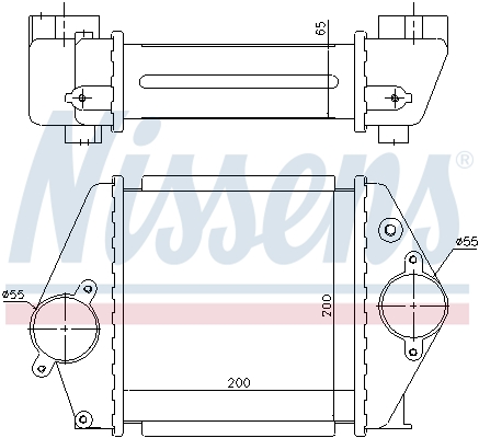 Nissens Interkoeler 96570