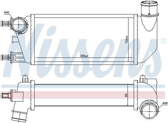 Nissens Interkoeler 96577