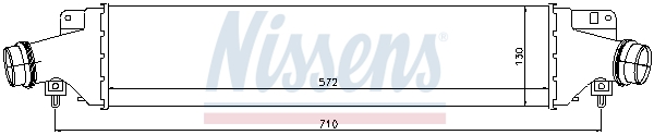 Nissens Interkoeler 96588