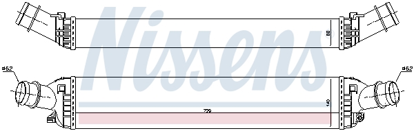 Nissens Interkoeler 96618