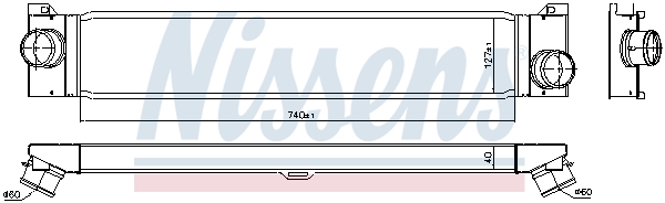 Nissens Interkoeler 96624