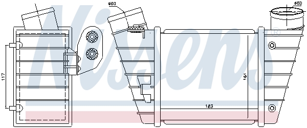 Nissens Interkoeler 96746