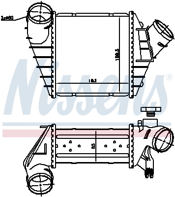 Nissens Interkoeler 96759