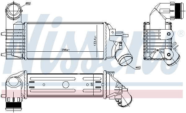 Nissens Interkoeler 96765