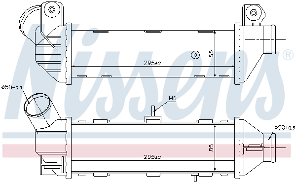 Nissens Interkoeler 96769