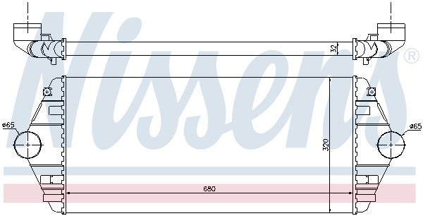 Nissens Interkoeler 96849