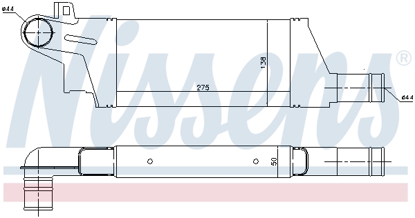 Nissens Interkoeler 96898