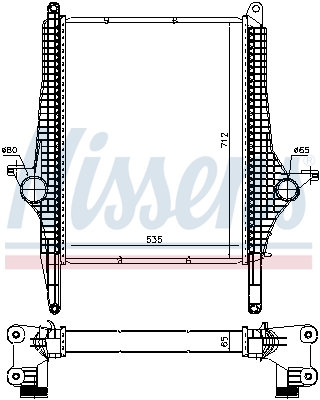 Interkoeler Nissens 97067
