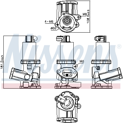 Nissens EGR-klep 98210