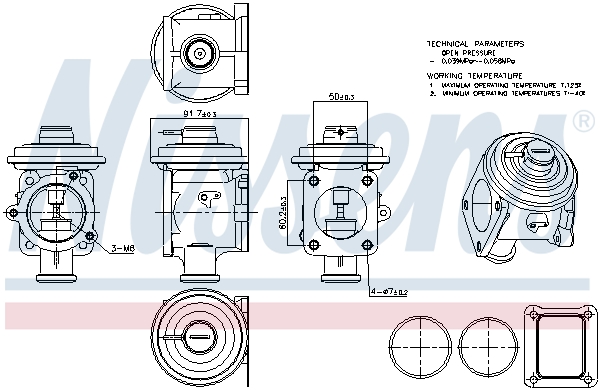 Nissens EGR-klep 98219