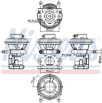 Nissens EGR-klep 98226