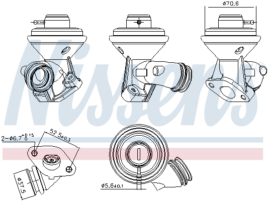 Nissens EGR-klep 98228