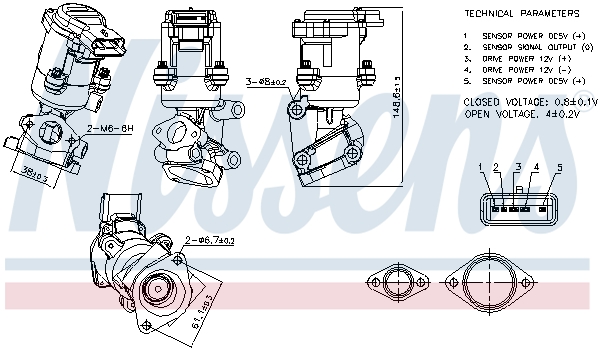 Nissens EGR-klep 98237