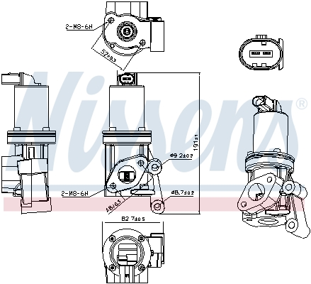 Nissens EGR-klep 98311