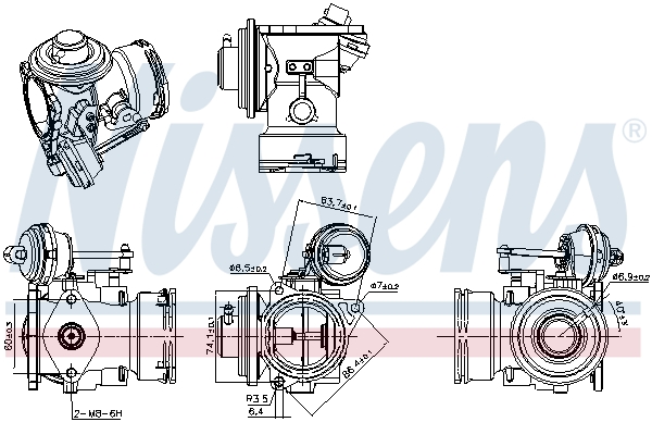 Nissens EGR-klep 98346