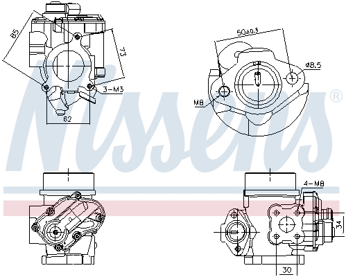 Nissens EGR-klep 98349