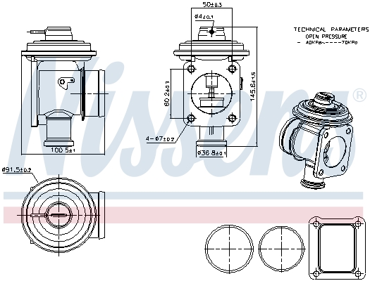 Nissens EGR-klep 98353