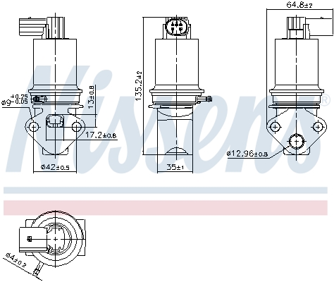 Nissens EGR-klep 98372