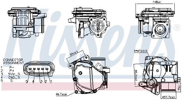 Nissens EGR-klep 98406