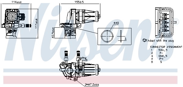 Nissens EGR-klep 98407